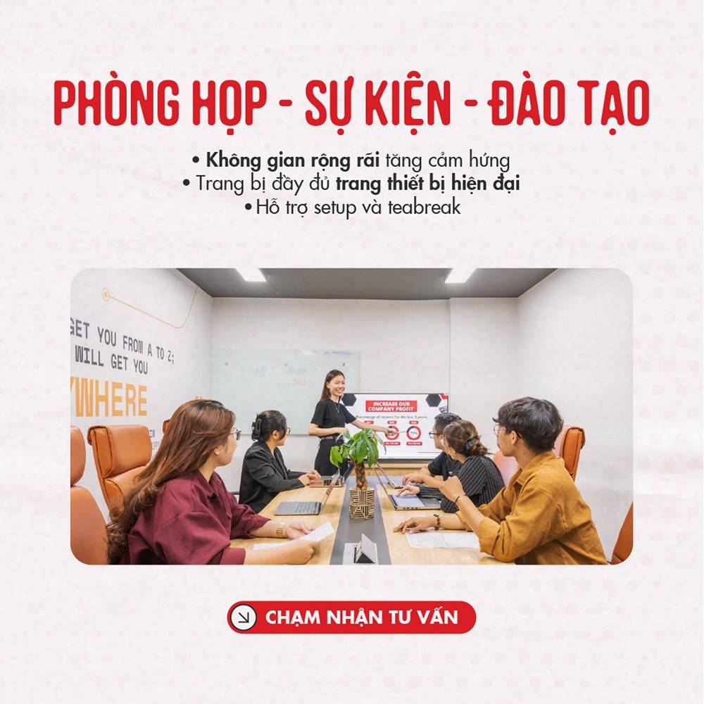 MindX Startup Space - Cho thuê văn phòng trọn gói, coworking space tại TP.HCM - vlook.vn